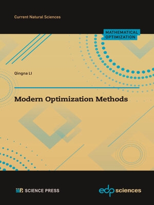 cover image of Modern Optimization Methods